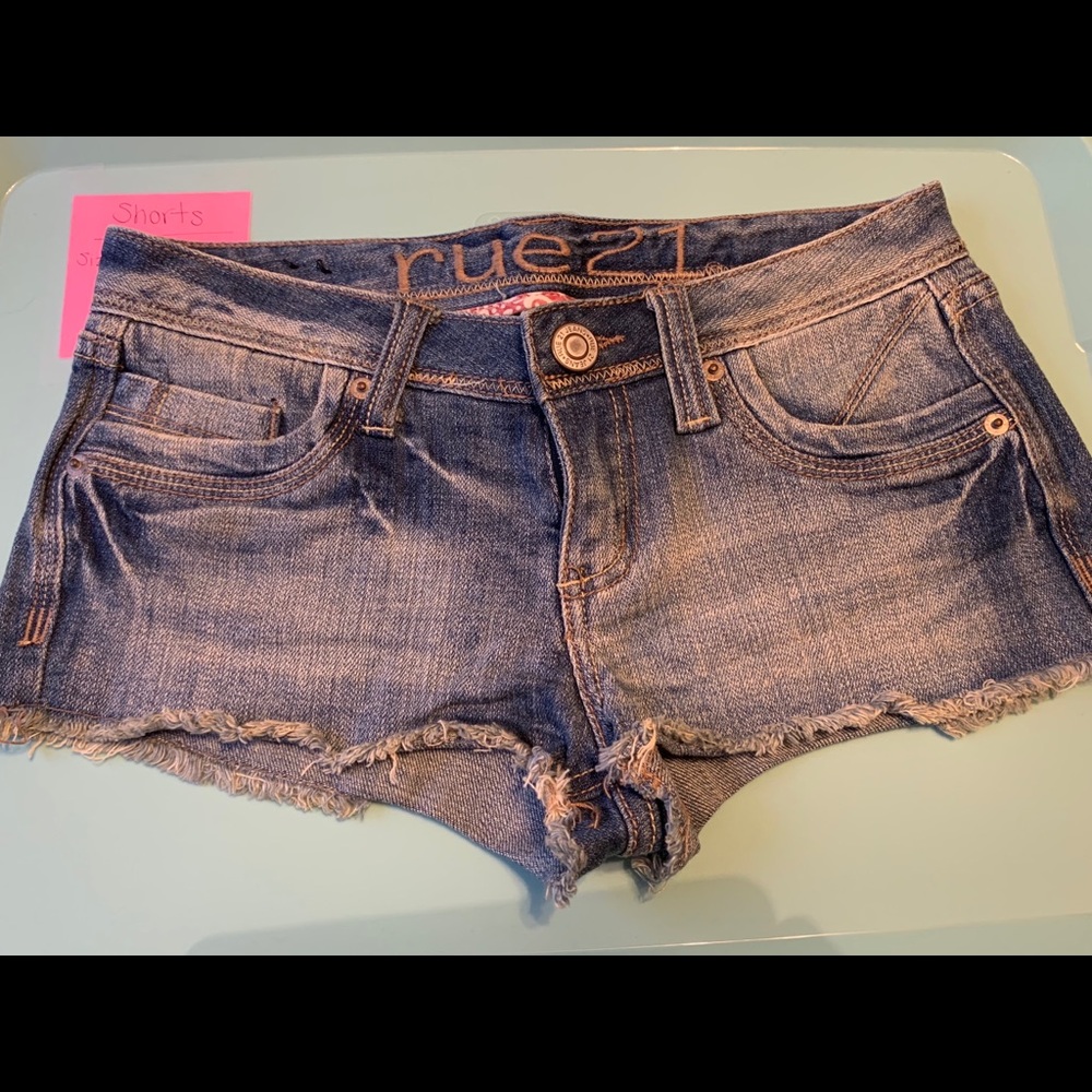 Rue 21 blue jean shorts